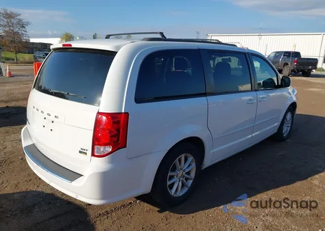 2015 Dodge Grand Caravan Sxt from USA, damaged, VIN 2C4RDGCG0FR718546